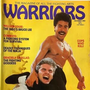 WARRIORS Magazine Dec, 1980 William Louie Graciela Casillas Karate Martial Arts